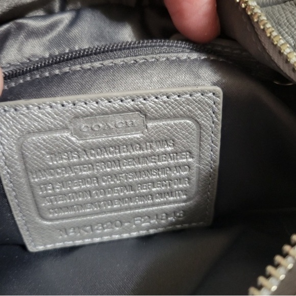 Coach Campbell Turnlock Shoulder Camera Crossbody (Silver) - Picture 3 of 7